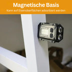 Magnetic LED Flashlight with Carry Holder – Hands-free Work Light for Outdoor and Repairs