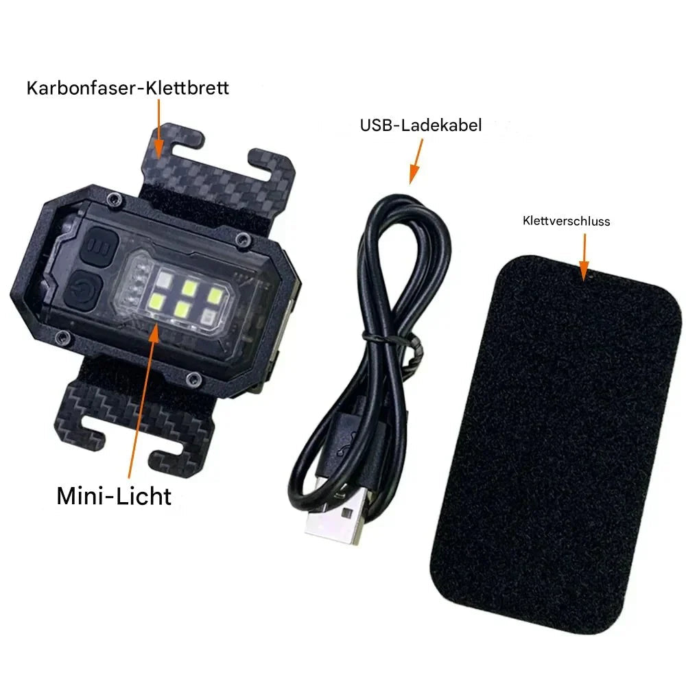 Magnetic LED Flashlight with Carry Holder – Hands-free Work Light for Outdoor and Repairs