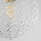 Retro Crystal Glass Ceiling Lamp