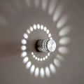 LuminBlast LED Wall Light – Colourful Spiral Cylinder Wall Lamp for Modern Indoor Lighting