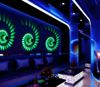 LuminBlast LED Wall Light – Colourful Spiral Cylinder Wall Lamp for Modern Indoor Lighting