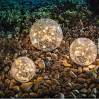 LuminaraBeam Solar Garden Ball Lamp Elegant Design