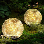 LuminaraBeam Solar Garden Ball Lamp Elegant Design