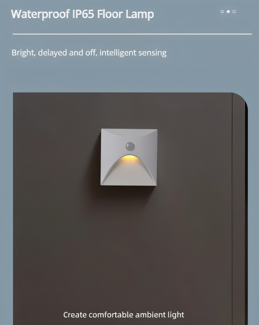 LuminiPath LED Wall Light – Waterproof IP65 Motion Sensor Indoor & Outdoor Wall Lamp