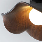 Elegant Wooden Ceiling Lamp with Scandinavian Inspiration