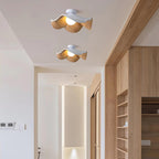 Elegant Wooden Ceiling Lamp with Scandinavian Inspiration