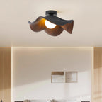 Elegant Wooden Ceiling Lamp with Scandinavian Inspiration