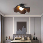 Elegant Wooden Ceiling Lamp with Scandinavian Inspiration