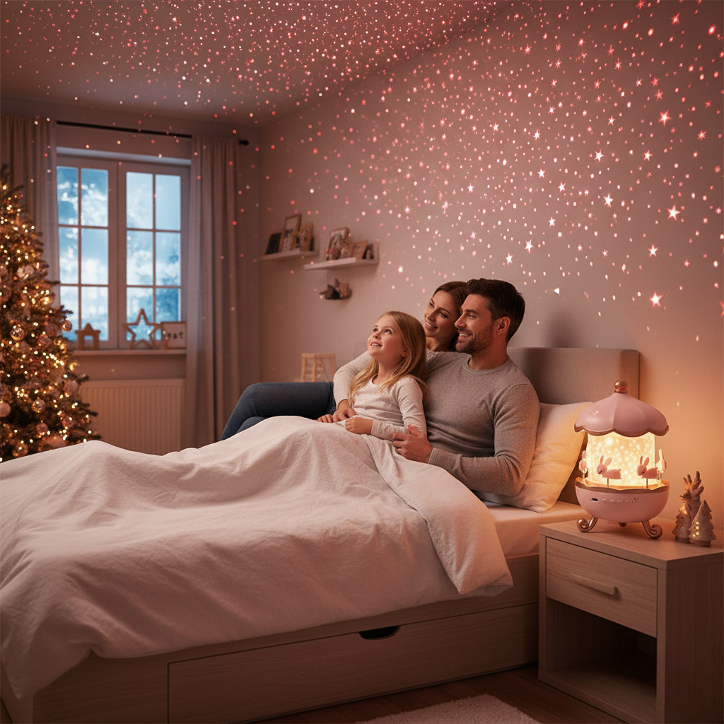 Enchanted Star Projector with Music & 12 Image Templates