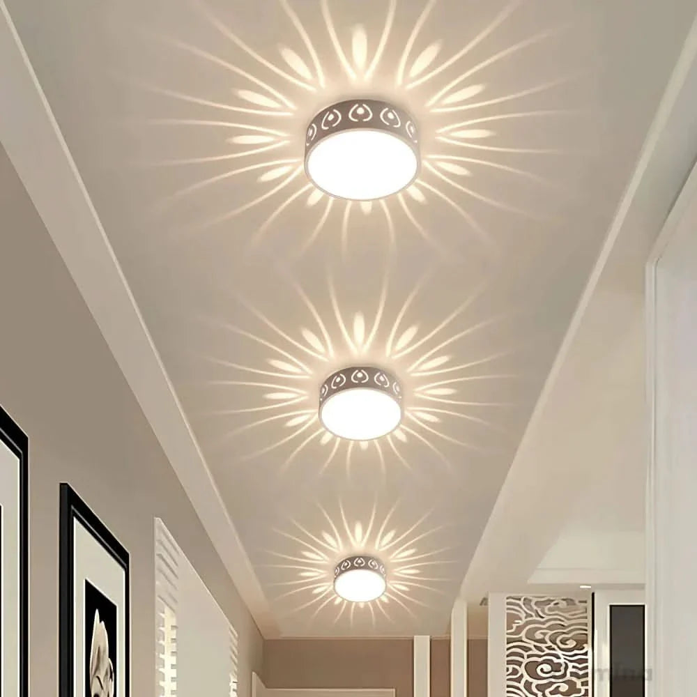 Lunoval LED Ceiling Light – Ultra-Slim Round Fixture