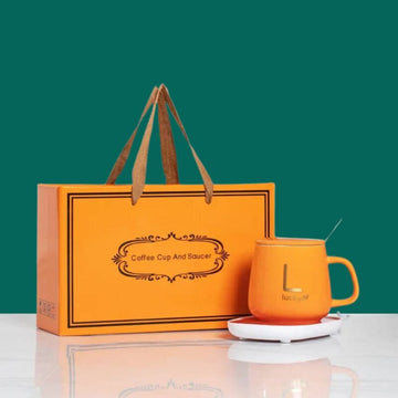 Ceramic Mug Set Mug and Warmer