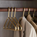 Luxury Anti-Slip Clothes Hanger - Stylish Solid Matte Coat Hangers For Long Lasting Use - (5 per set)