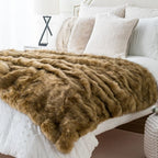 Luxurious Faux Fur Blanket | Cozy Blanket for Home