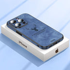 Leather iPhone Case with Shock Protection & Elegant Design
