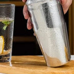 10-piece stainless steel cocktail set for stylish drinks