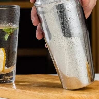 10-piece stainless steel cocktail set for stylish drinks