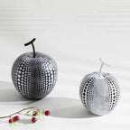 Luxurious Polka Dot Apple Sculpture