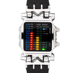 Luxury Watches Men Fashion Rubber Strap LED Digital Watch Men Waterproof Sports Military Watches Relogios Masculino