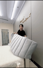 Plush Quilted Bed Headboard Protector