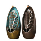 Luxury Ceramic Waterfall Incense Holder | Aromatherapy