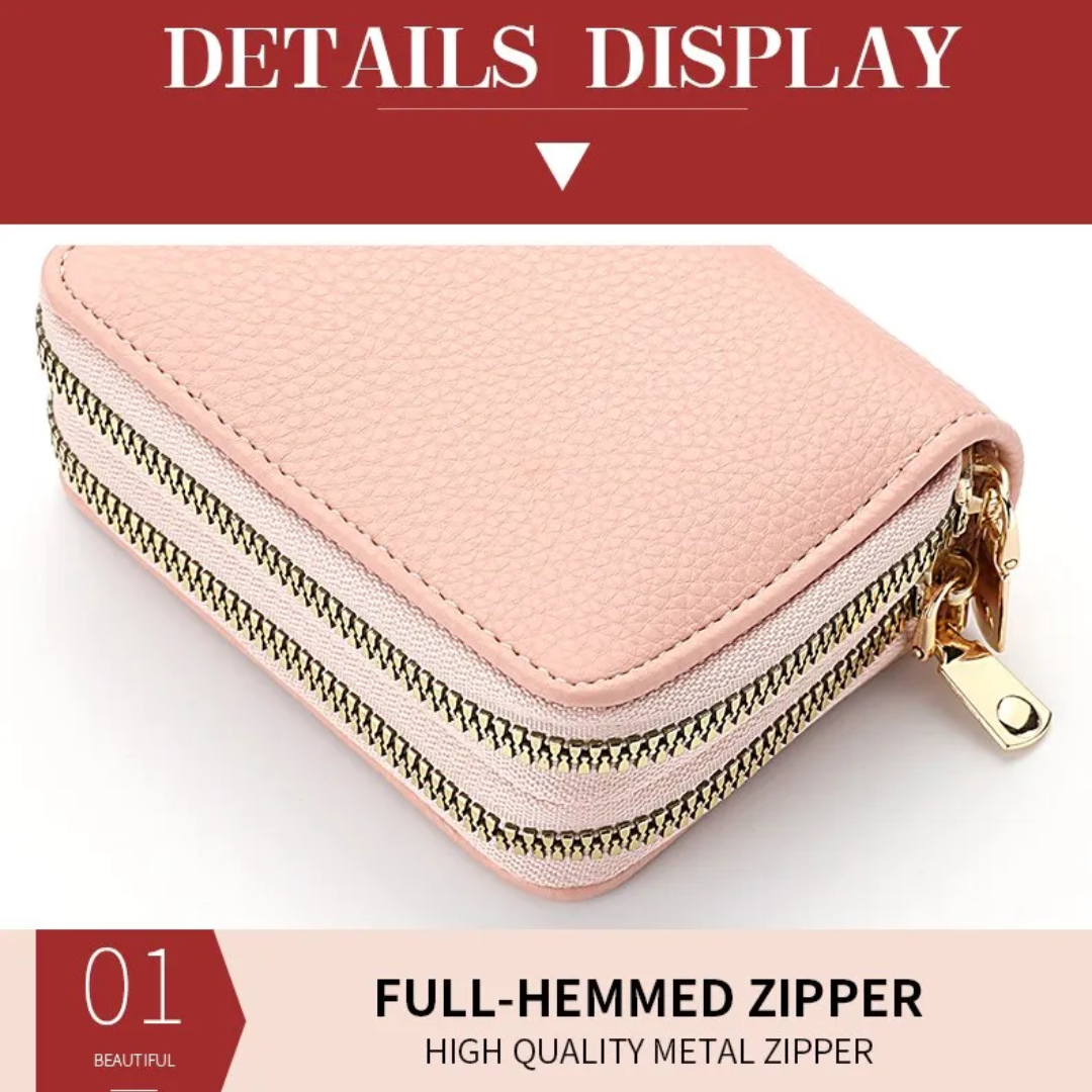 Trendy Lychee Print Wallet
