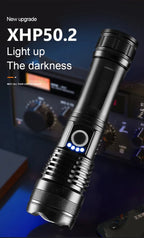 LumiBeam Flashlight - Powerful Rechargeable LED Flashlight