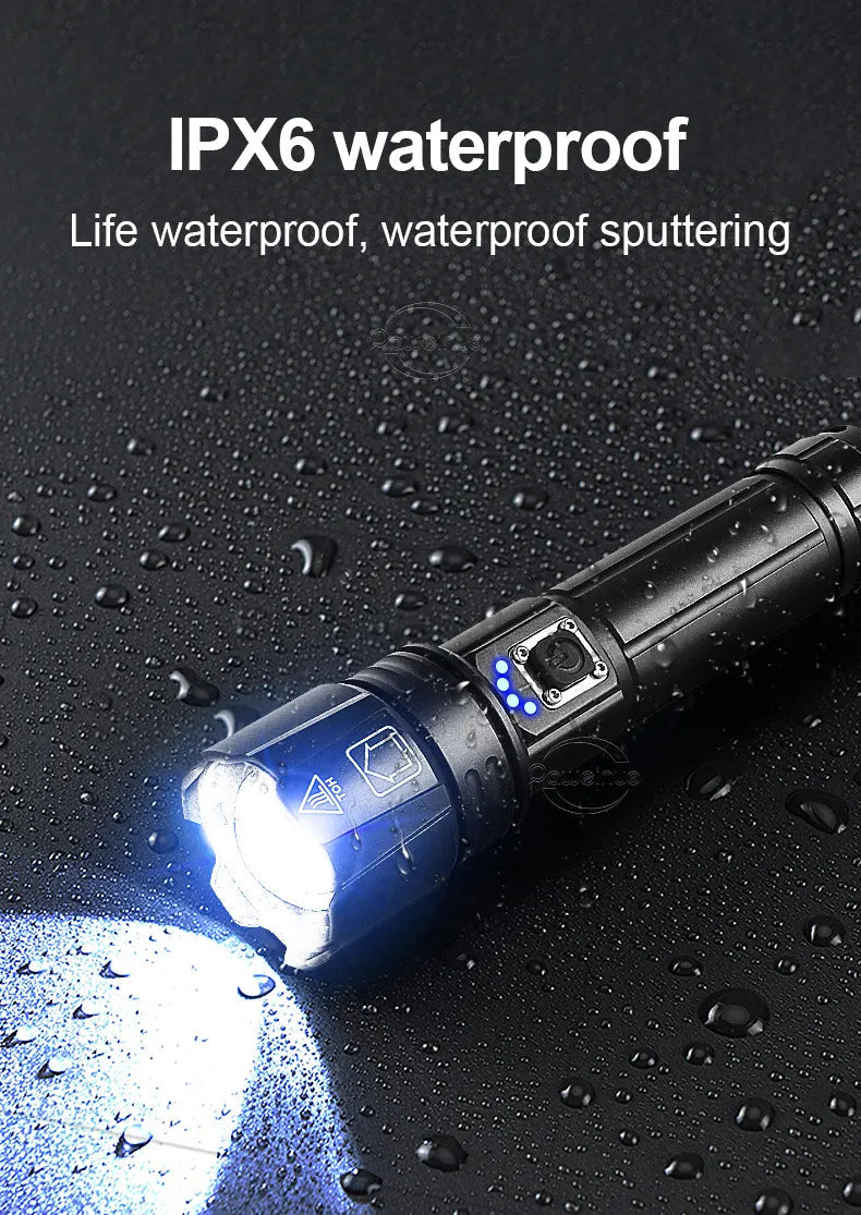 LumiBeam Flashlight - Powerful Rechargeable LED Flashlight