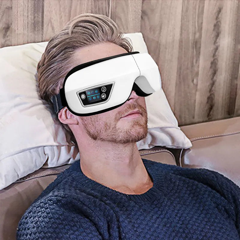 Eye Massager with Bluetooth Function and Thermotherapy