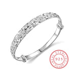 Enchanting Star-Shaped Silver Bracelet for a Radiant Look