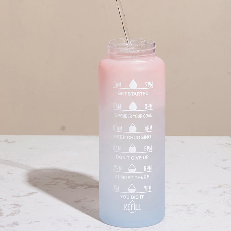 GoalHydrate Bottle - Motivation Water Bottle for Daily Use