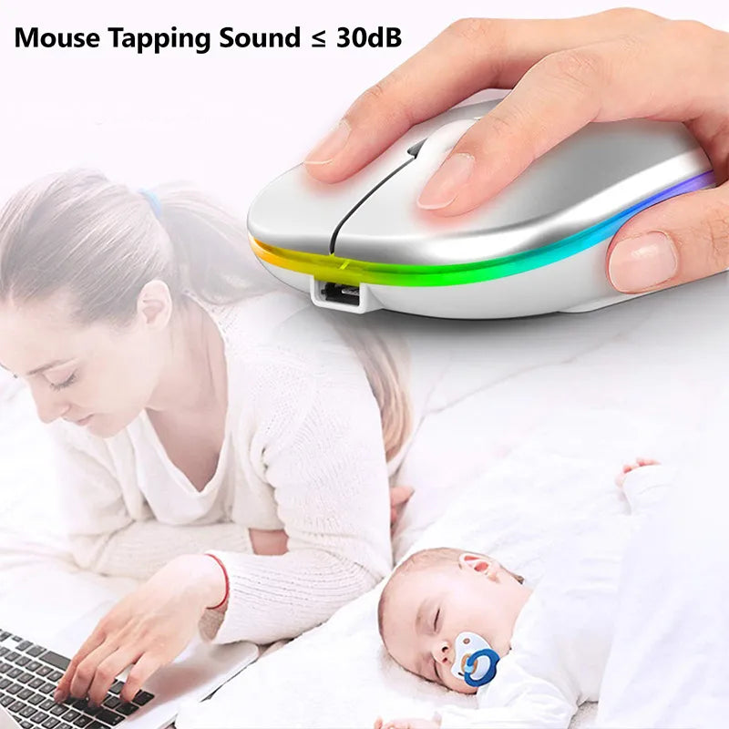 Eindhoven Wireless LED Mouse | Rechargeable Bluetooth mouse