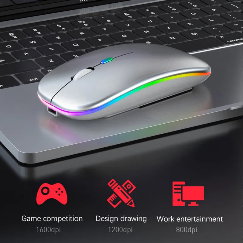 Eindhoven Wireless LED Mouse | Rechargeable Bluetooth mouse