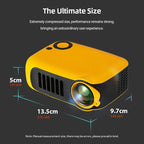 MiniCine Projector - Compact Cinema Experience for Home