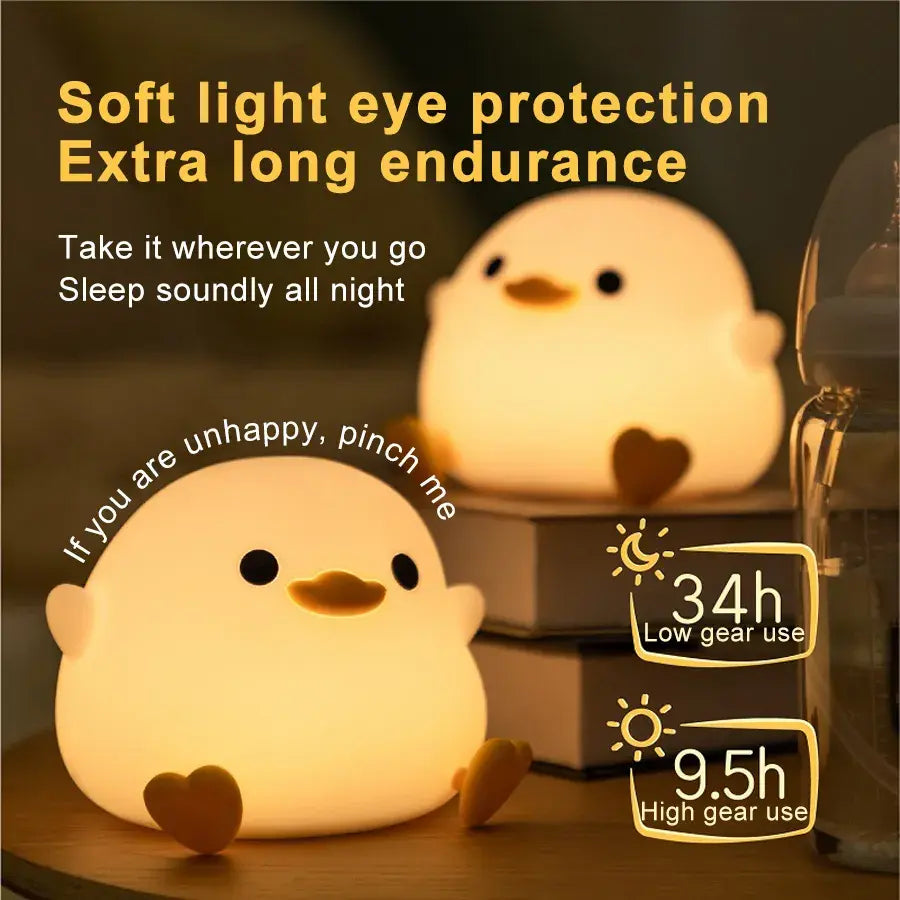 Enten-Nightlight | Charming Nightstand Light