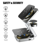 PowerFlex 3-in-1 Charging Station - Magnetic & Foldable Charging