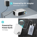 MiniCine Projector - Compact Cinema Experience for Home