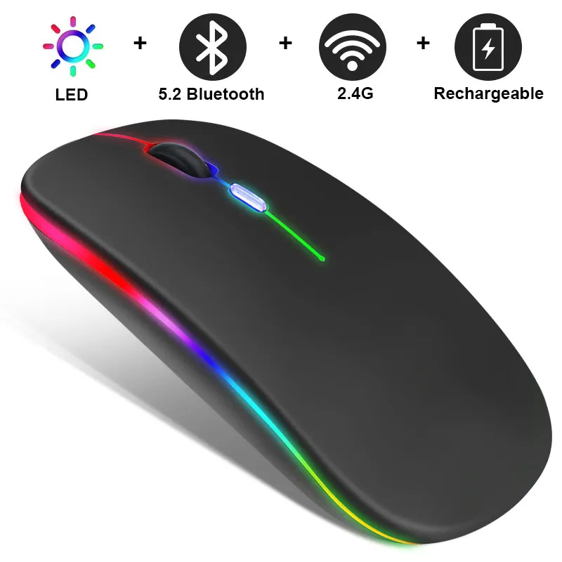 Eindhoven Wireless LED Mouse | Rechargeable Bluetooth mouse