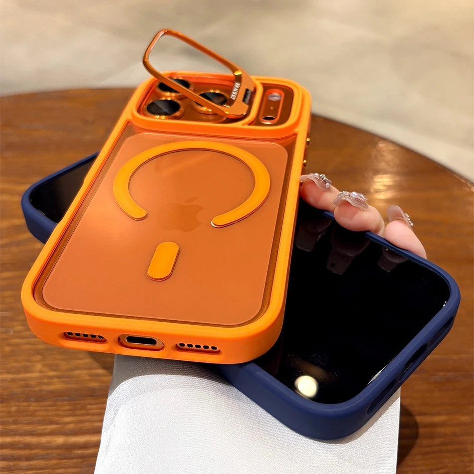 Dirt-resistant MagSafe case with shock-absorbing corners