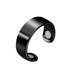Magnetic therapy ring for lymphatic drainage, circulation & wellness