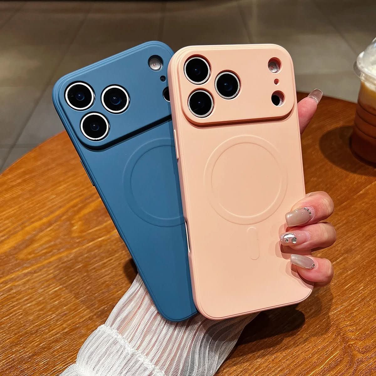 Magnetic Soft Silicone Case with Secure Grip