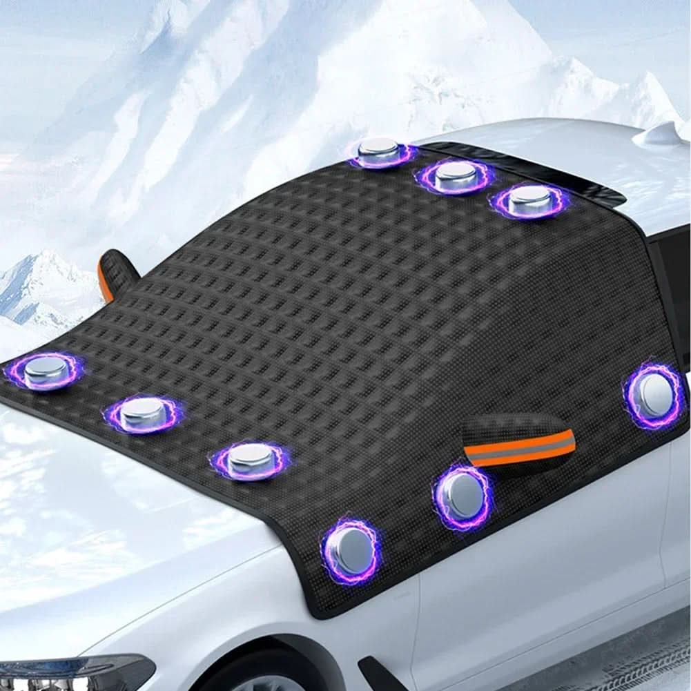 Magnetische frostbeständige Abdeckung mit wärmereflektierendem Design