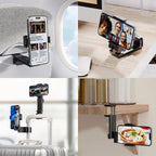Comfortable Phone Holder for Handsfree Viewing - Portable Phone Stand Compatible with All Phone Sizes