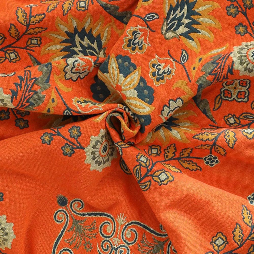Reversible blanket in Marigold design for cozy warmth