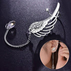 Enchanting Long Angel Wing Ear Cuffs | Unique and Elegant Earrings