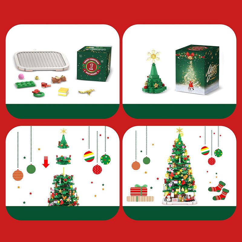 1102-piece Christmas Advent Calendar for Creative Holiday Memories