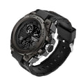 Men’s Military Watch with Analog Digital Display and Features