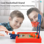 Portable Mini Basketball Game for Desk, Travel & Family Fun