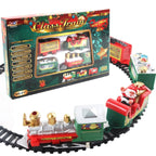 Electric Christmas Tree Train with Realistic Details and Quick Assembly