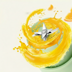 Compact mixer with 10-blade power for perfect smoothies