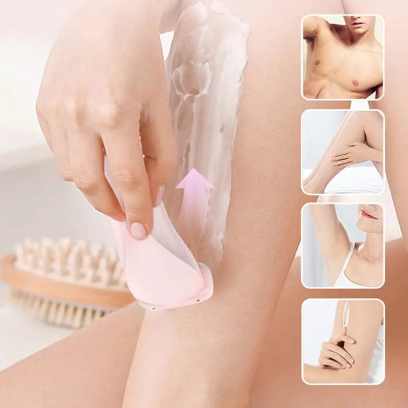 Effortless 2-in-1 Body Hair Razor for Smooth Skin